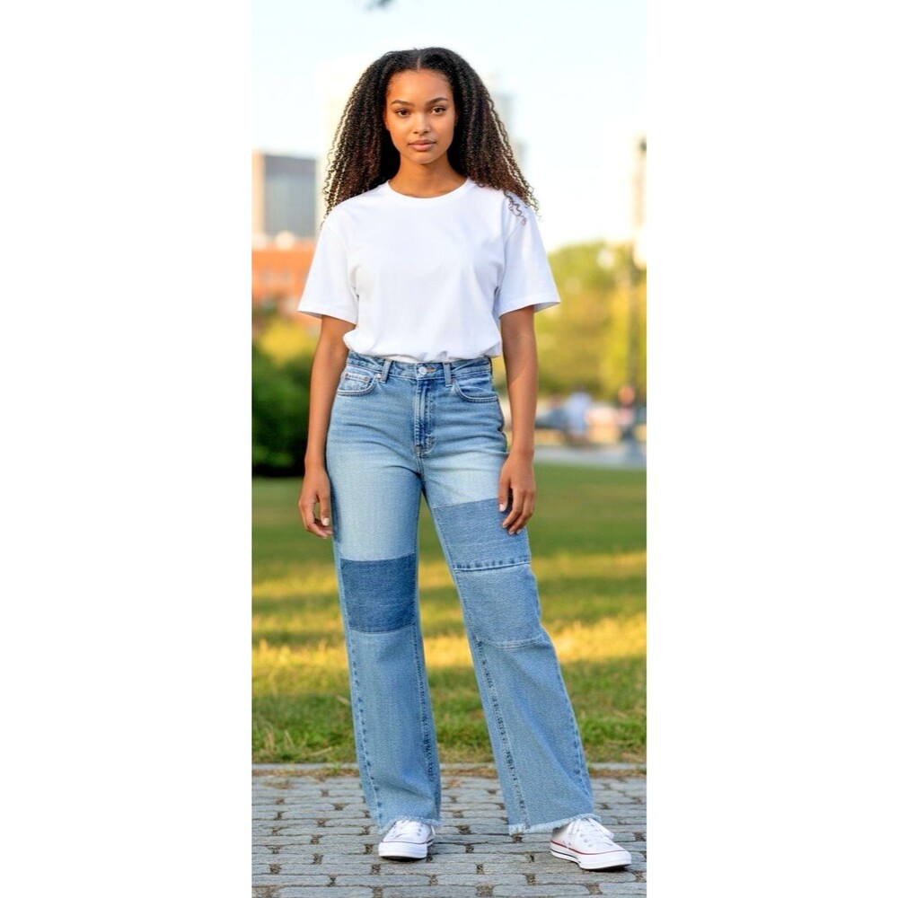 BDG womens NWOT 'slim straight' jeans sz 29 raw hem 100% cotton premium Y2K